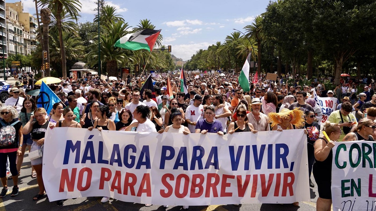 Del “Málaga para vivir, no para sobrevivir” al “Si nos echan de los barrios, paramos la ciudad”. EP.