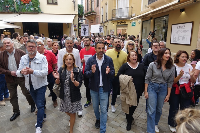 Protesta en Málaga por la vivienda