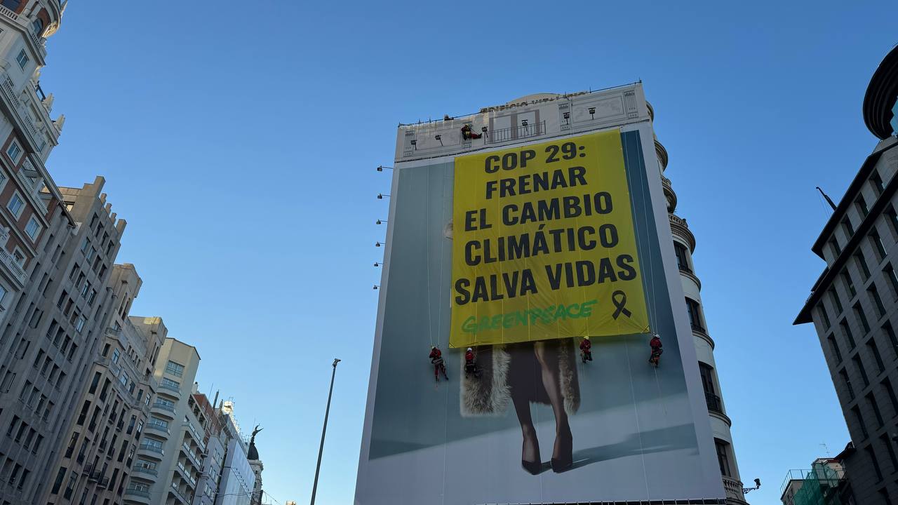 El mensaje incluye un crespón negro en solidaridad con las víctimas de la DANA en Valencia. El mensaje incluye un crespón negro en solidaridad con las víctimas de la DANA en Valencia.