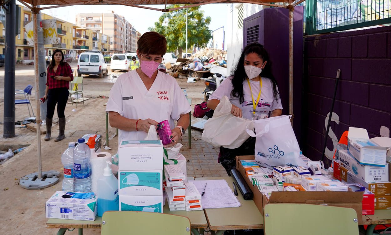 70 municipios continúan afectados en Valencia una semana después de la DANA. EP