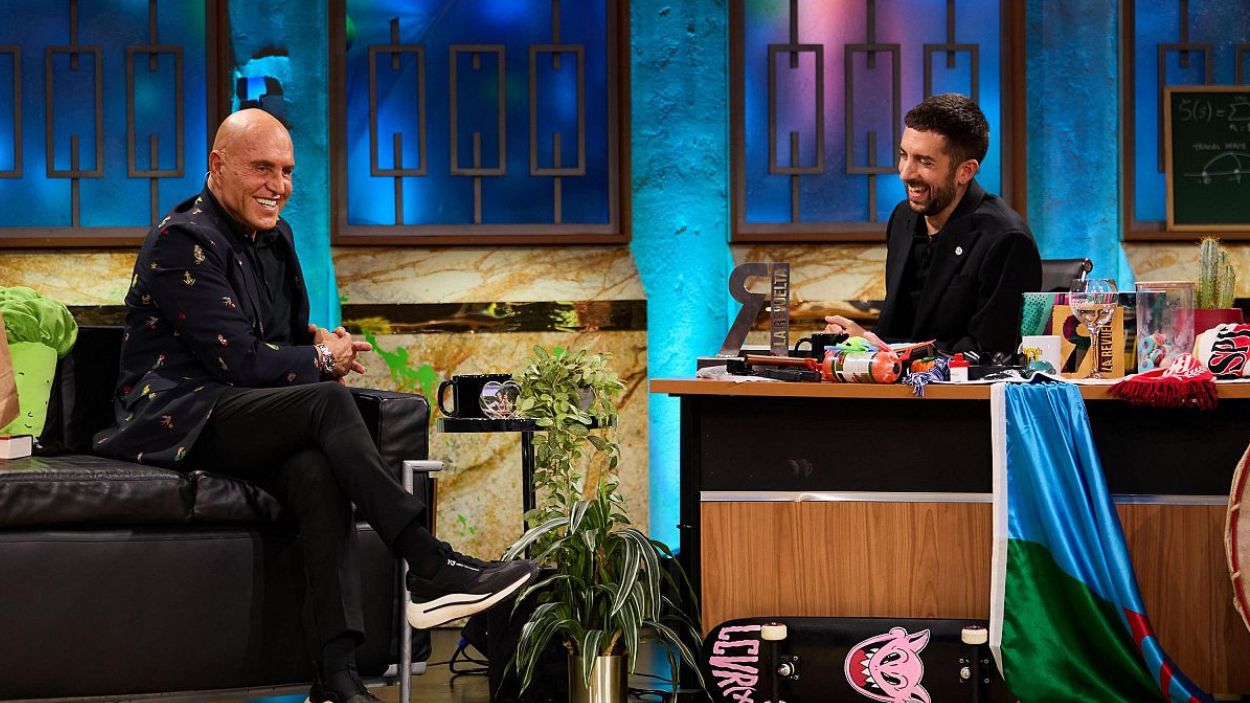 Kiko Matamoros y David Broncano, 'La Revuelta'. TVE