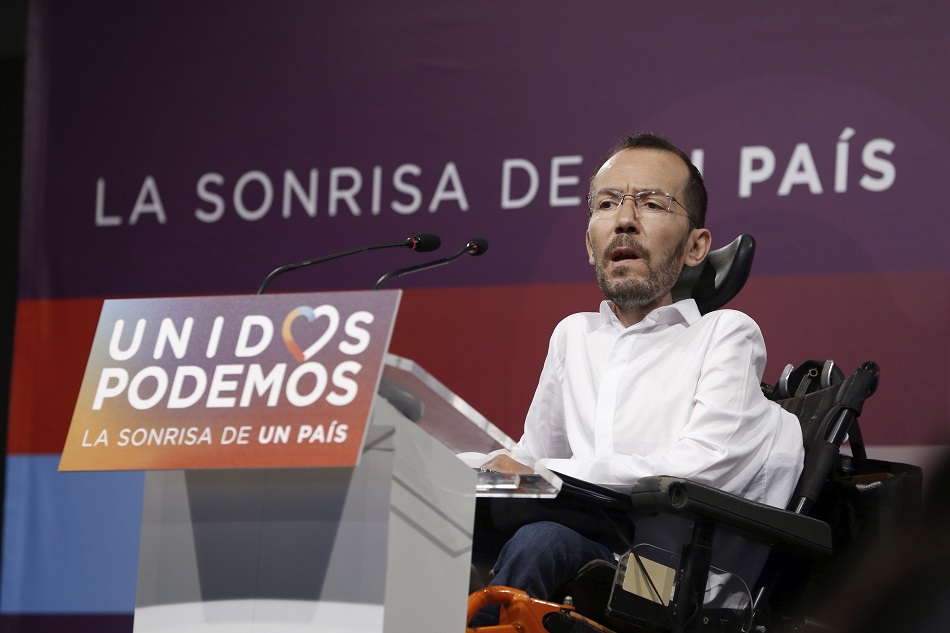 El secretario de Organización, Pablo Echenique