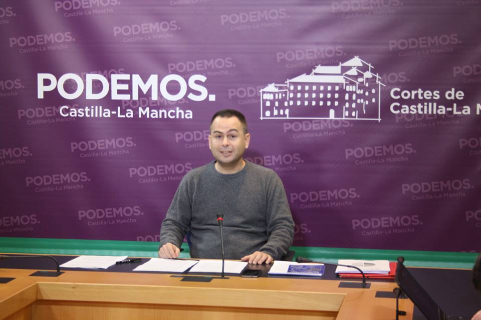 David Llorente, diputado de Podemos juzgado en Guadalajara