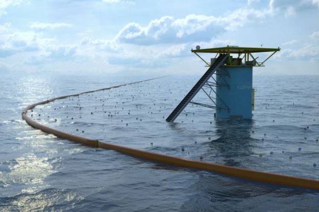 Una empresa holandesa da con un sistema para aspirar el plástico del océano