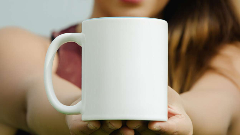 Taza personalizada para el amigo invisible Taza personalizada para el amigo invisible