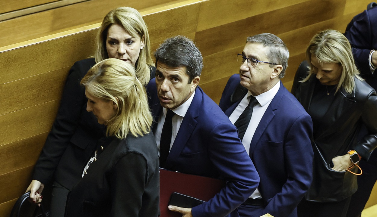 El president de la Generalitat Valenciana, Carlos Mazón. EP
