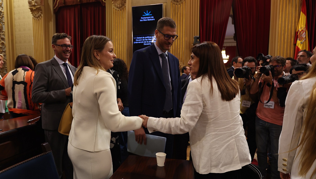 Marga Prohens y Manuela Cañadas. EP