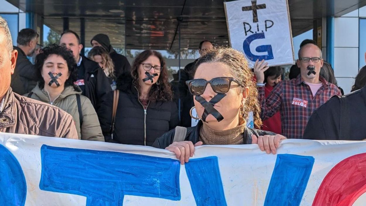 La decisión judicial en plena huelga de la TVG. CUT CRTVG