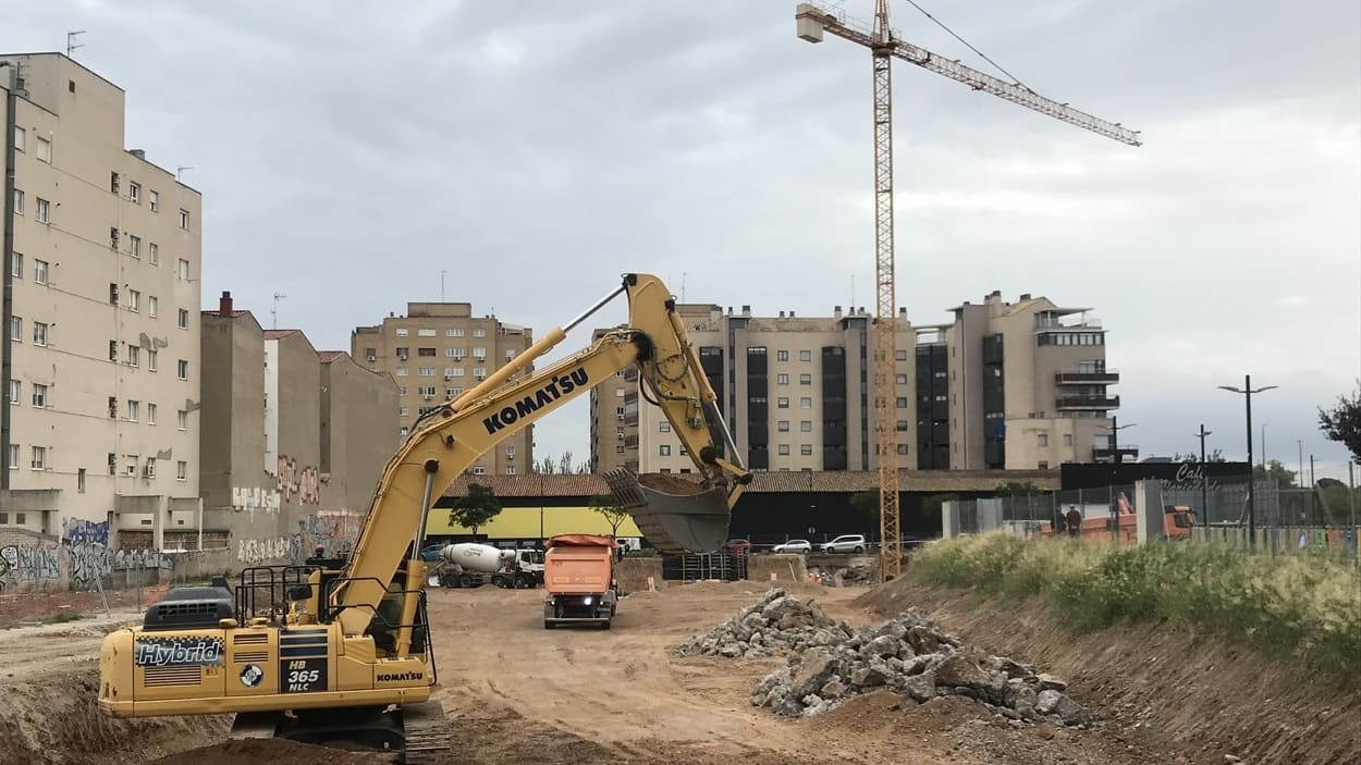 Imagen de construcción de viviendas. EP. 