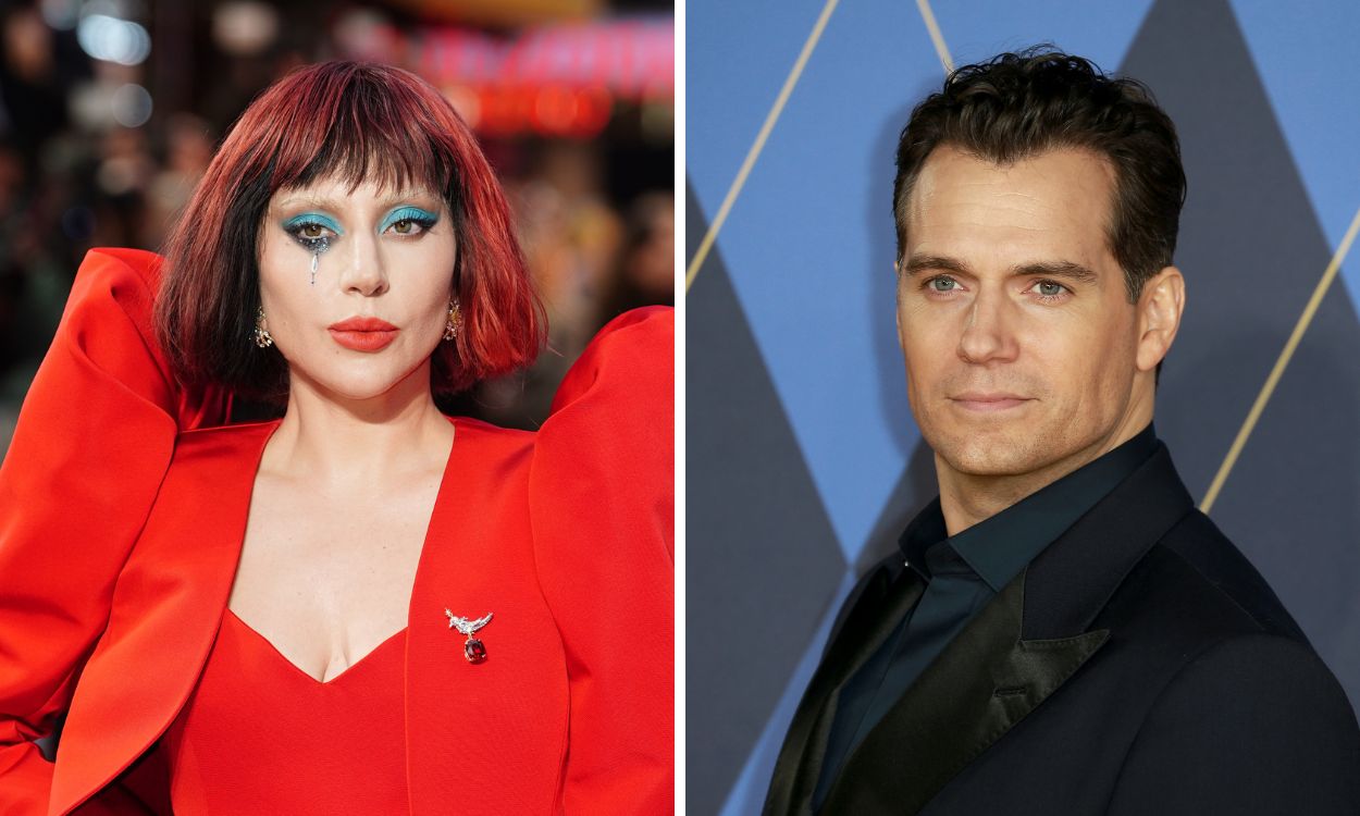 Lady Gaga y Henry Cavill. Elaboración propia.