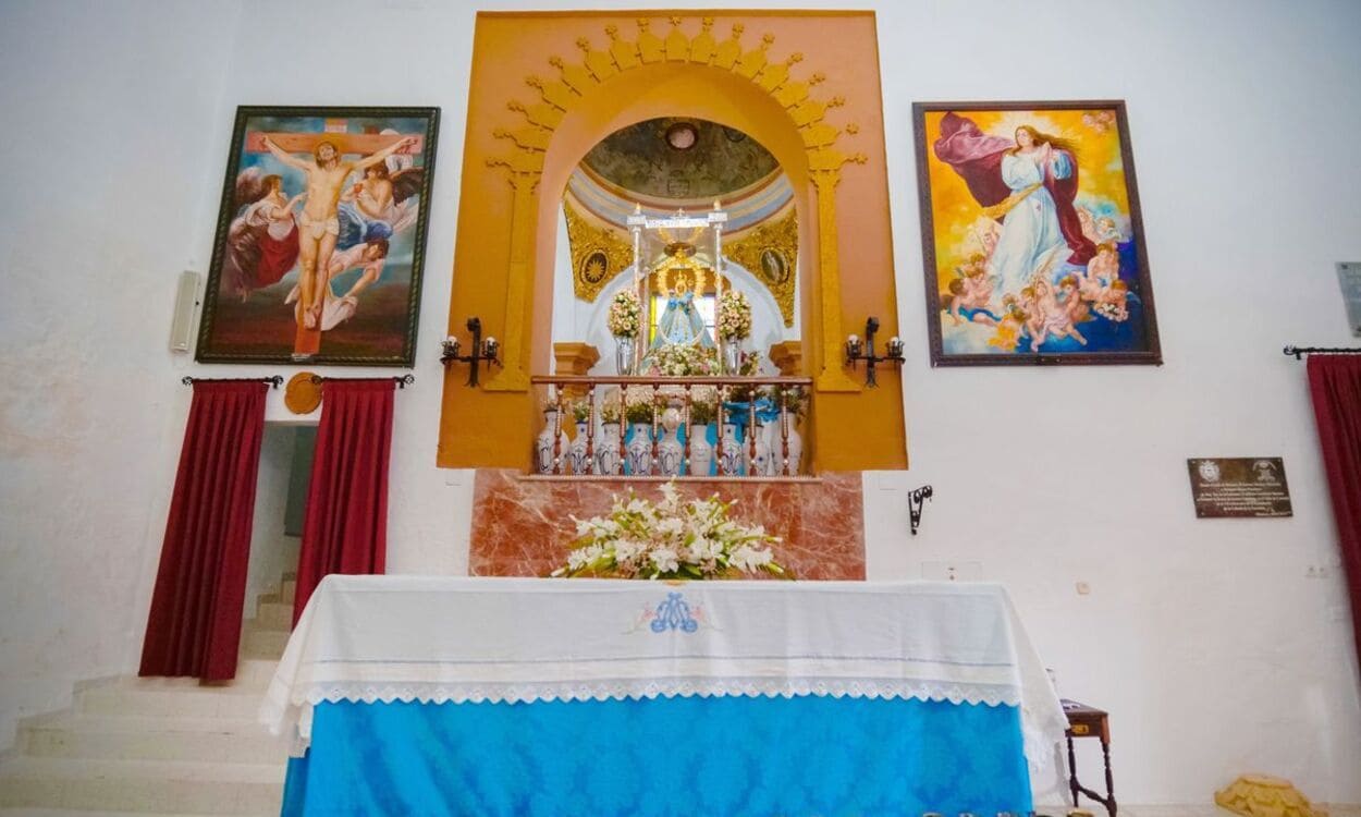 Ermita de la Virgen de la Fuensanta, situado en el Valle del Corcomé (Foto: Concejalía de Turismo. Ayuntamiento de Montoro)
