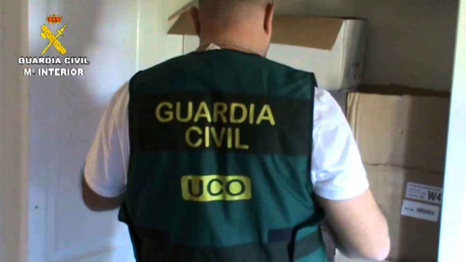 Imagen de archivo de un agente de la Unidad Central Operativa de la Guardia Civil