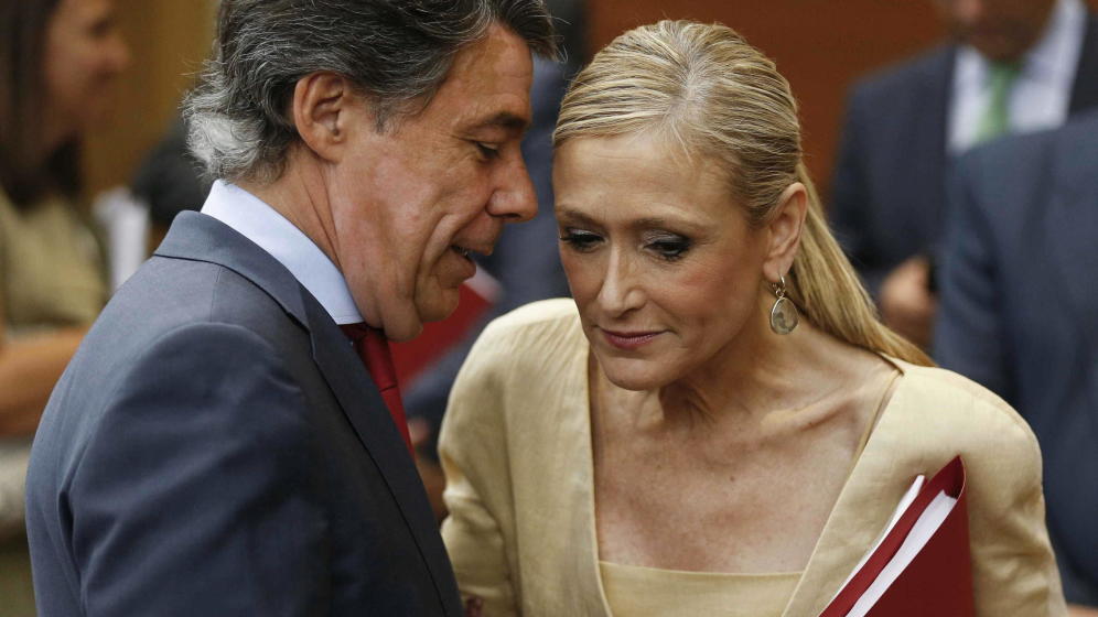 Ignacio González y Cristina Cifuentes.