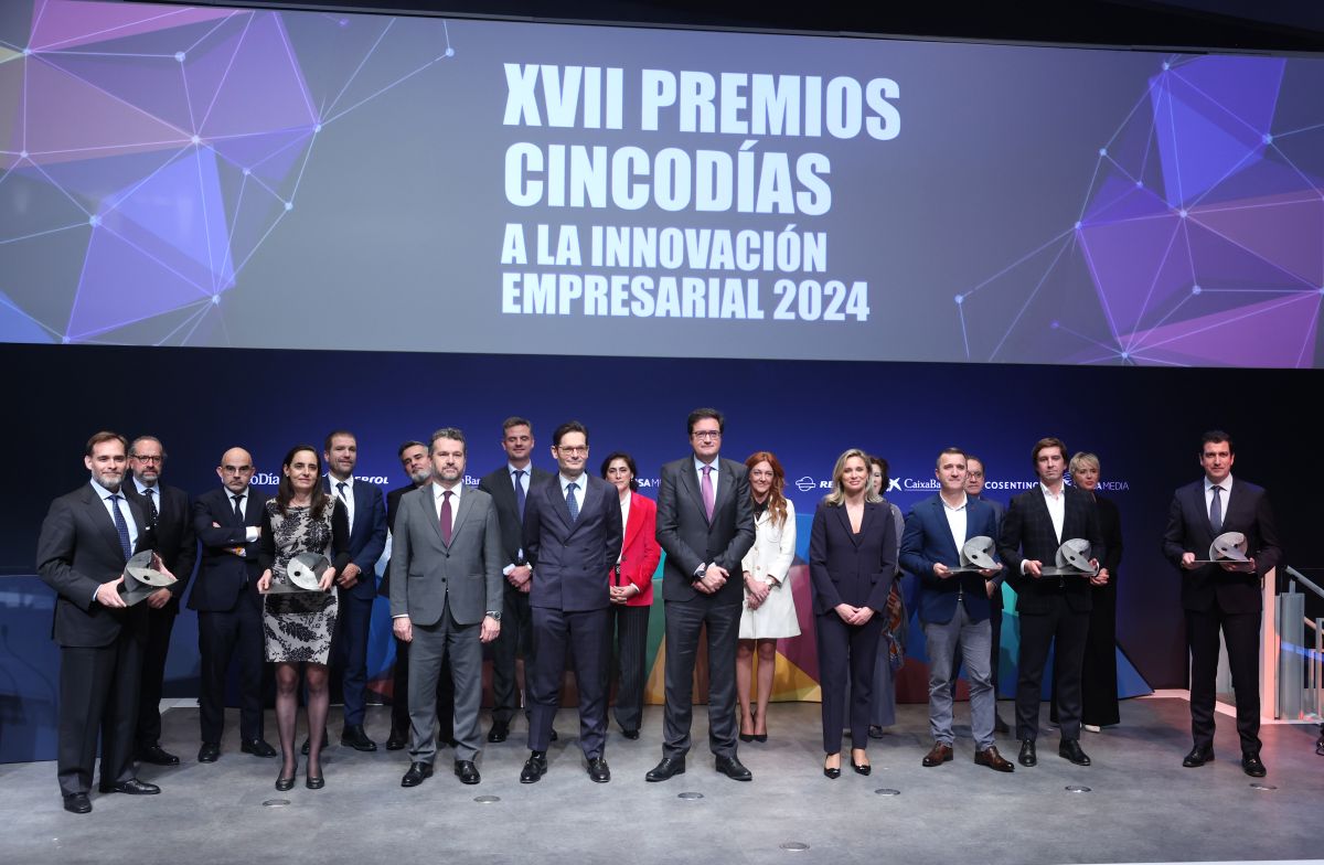 Imagen del acto de entrega de los premios. Foto de Pablo Monge y Santi Burgos