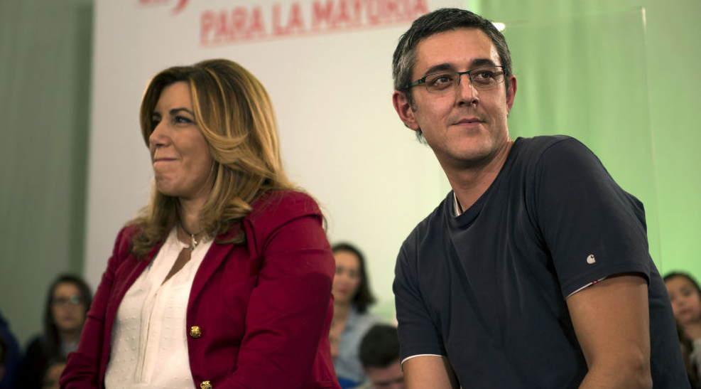 Susana Díaz y Eduardo Madina