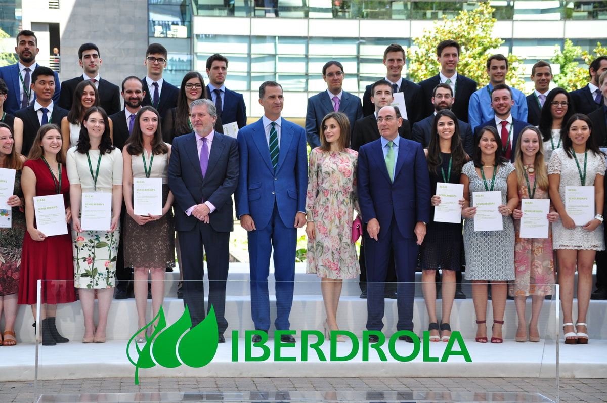 Premiados de becas Iberdrola en ediciones anteriores