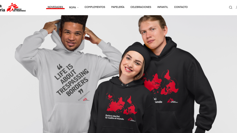 Tienda solidaria MSF 1 Tienda solidaria MSF 1