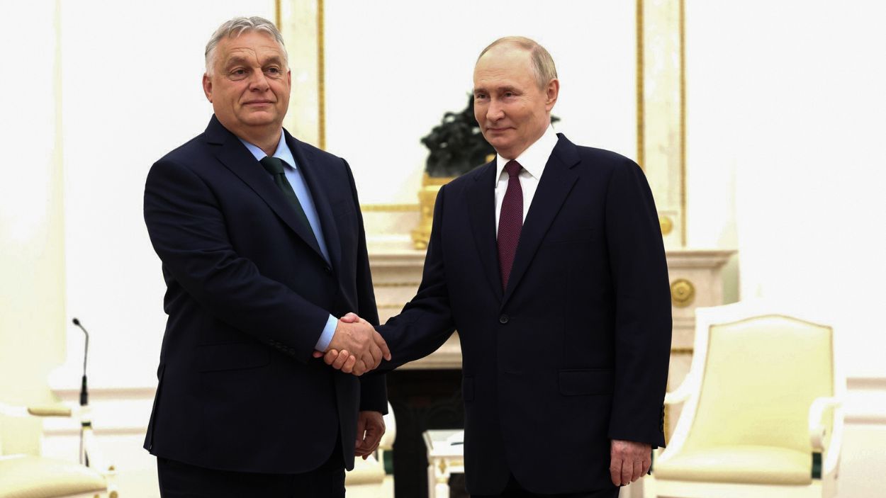Viktor Orbán y Vladimir Putin. EP. 