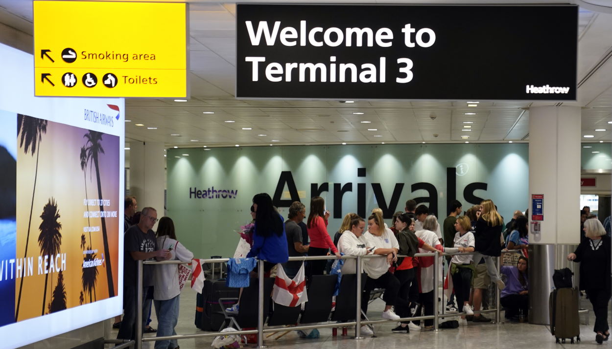 Terminal 3 del aeropuerto de Heathrow.  EP