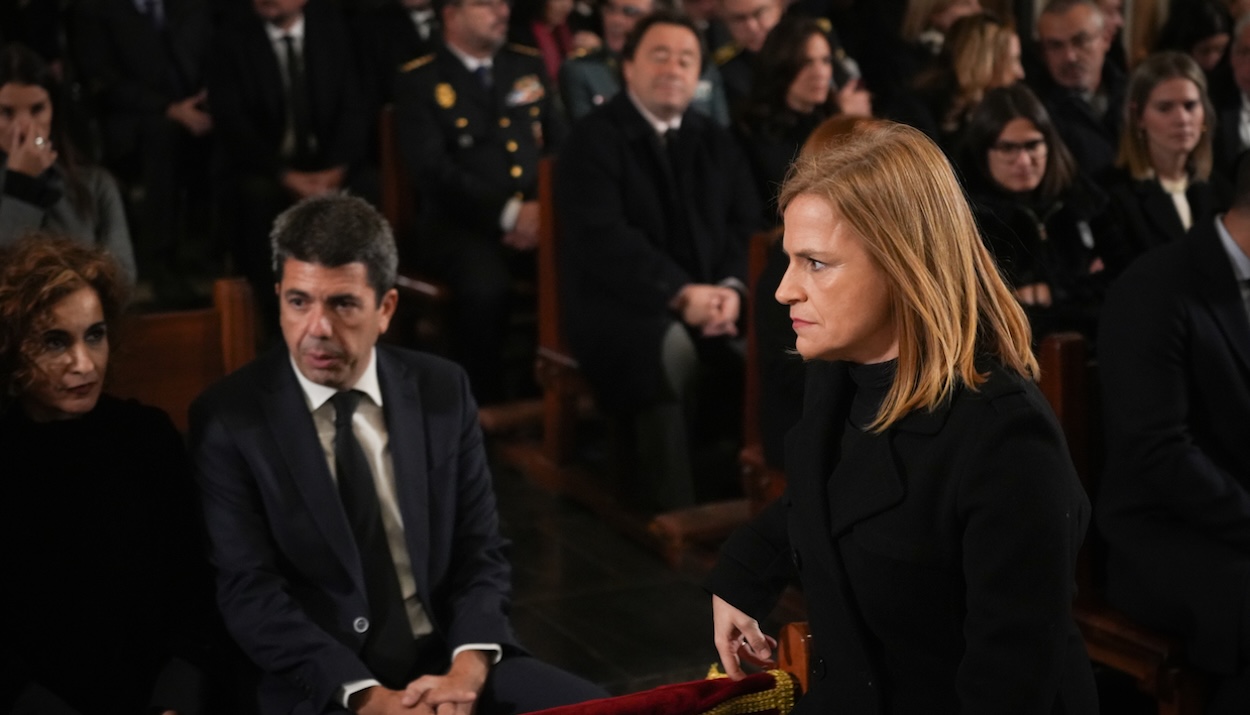 Pilar Bernabé responde a los bulos de Mazón. EP