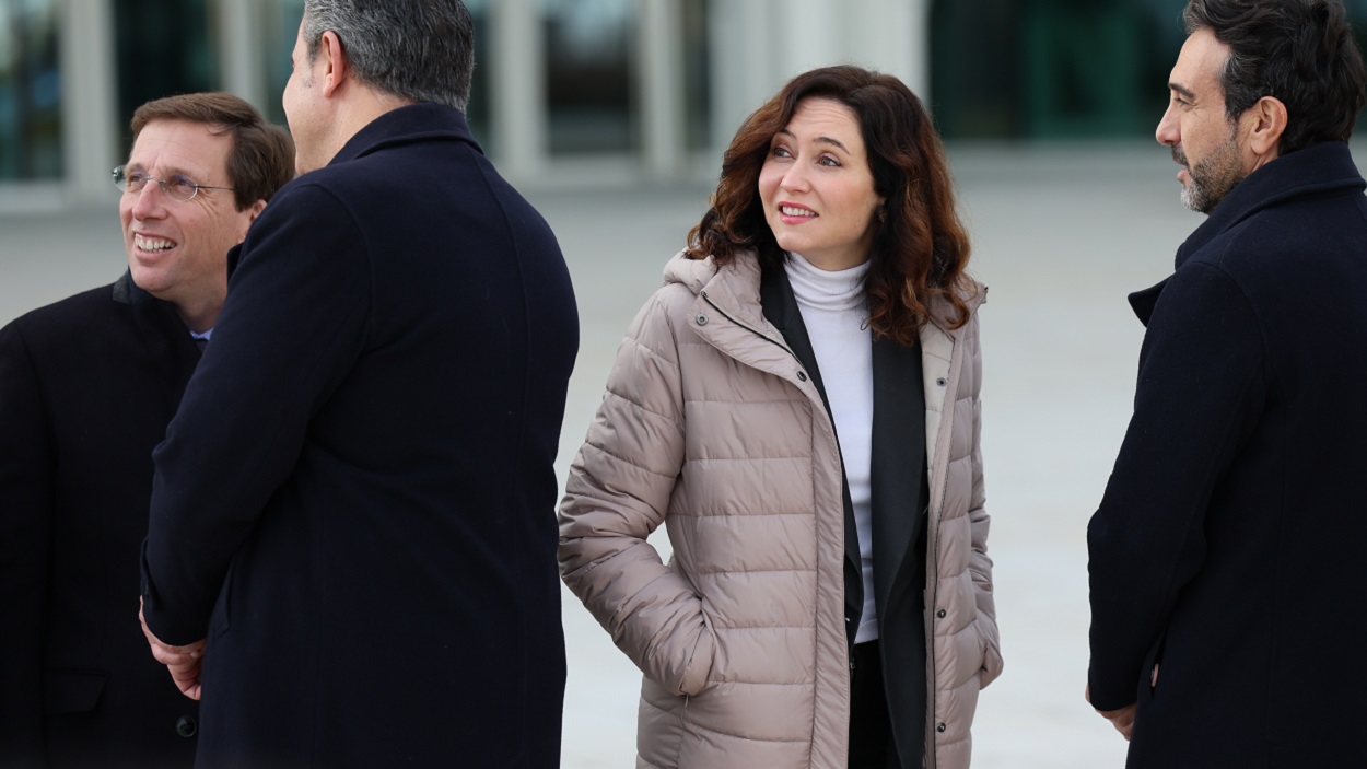 La presidenta de la Comunidad de Madrid, Isabel Díaz Ayuso. EP