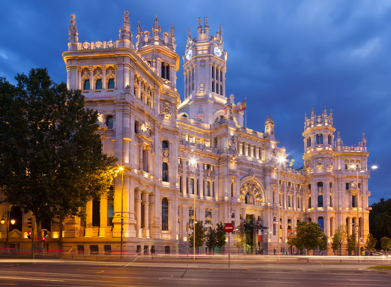 Palacio de Cibeles del Ayuntamiento de Madrid / FREEPIK