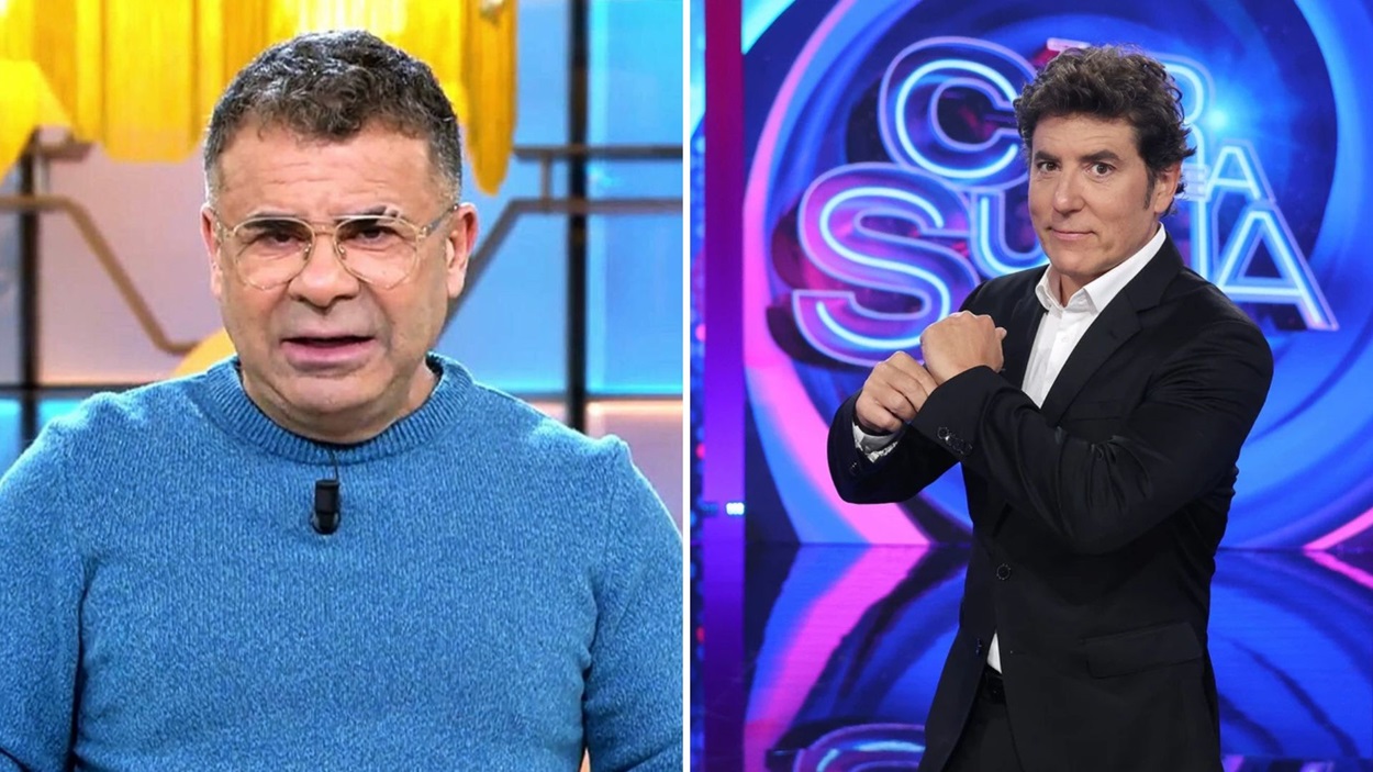 Jorge Javier Vázquez y Manel Fuentes. Mediaset España y Atresmedia Televisión.
