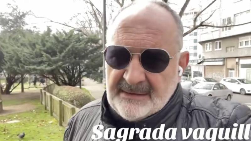 Antón Losada valora la polémica de la estampita en las Campanadas. TikTok