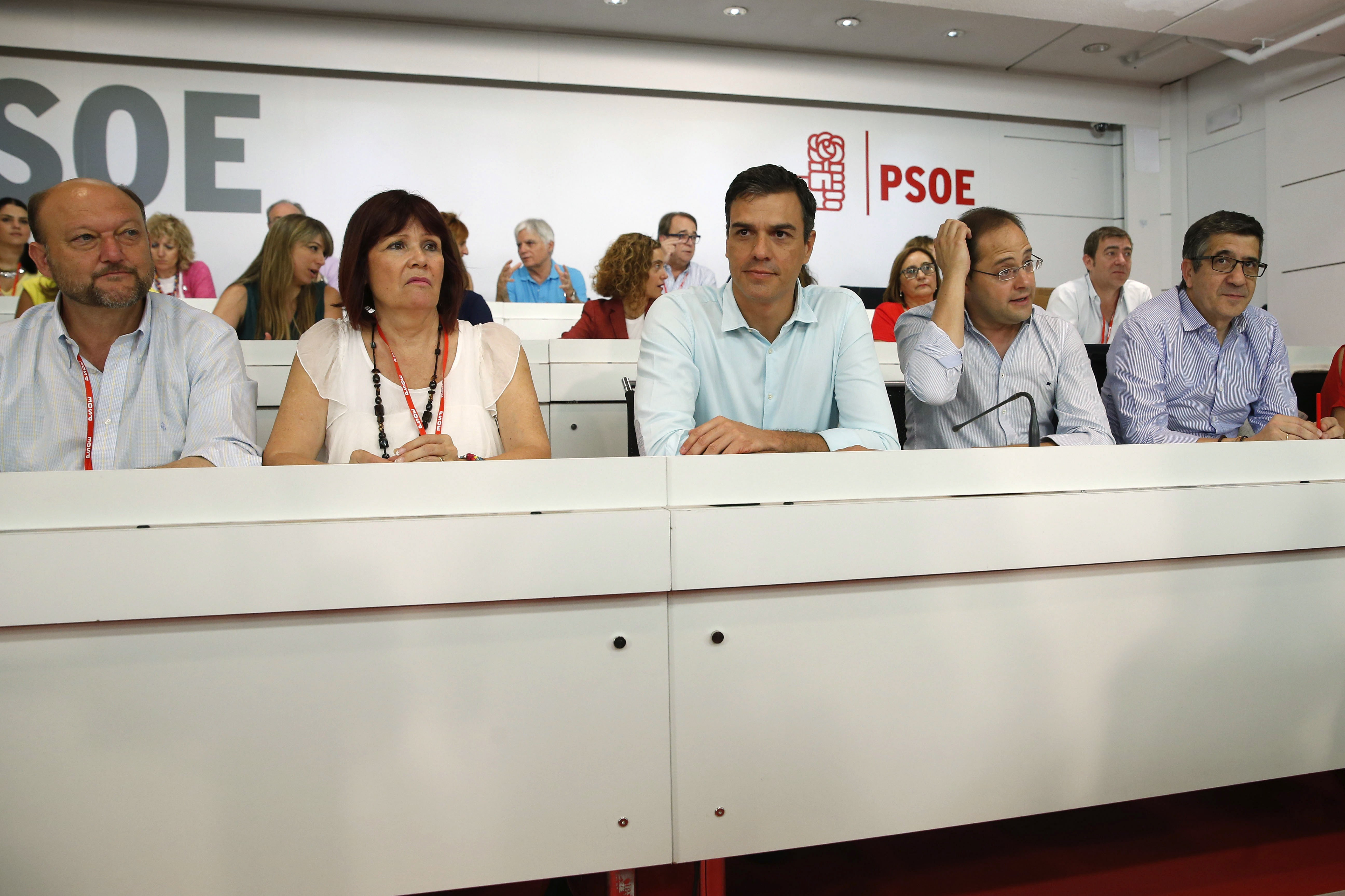 El ex secretario general del PSOE, Pedro Sánchez, durante el Comité Federal de este fin de semana.