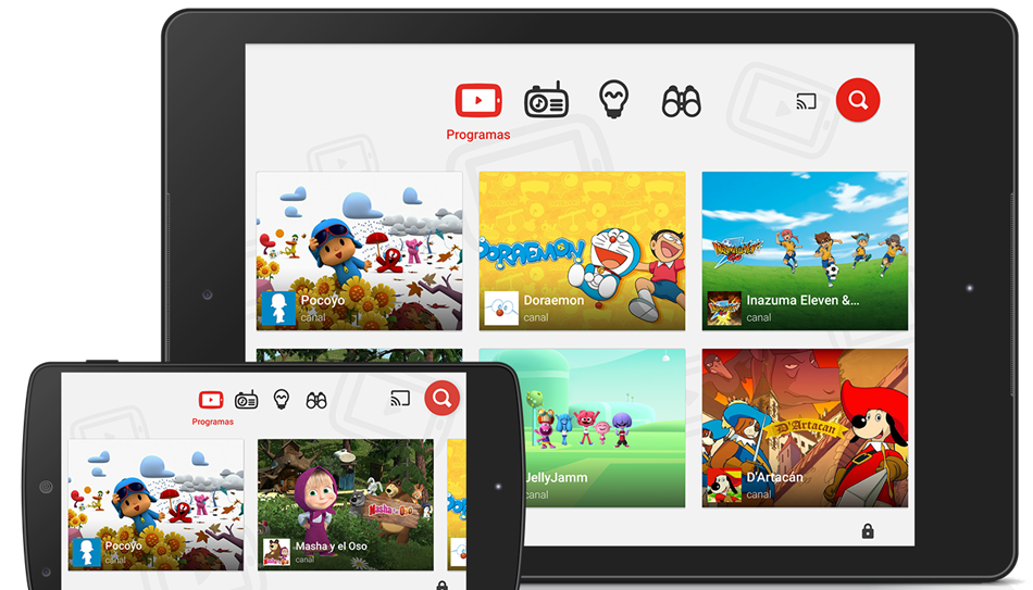 El nuevo canal YouTube Kids está operativo en España desde este miércoles 13 de julio. 