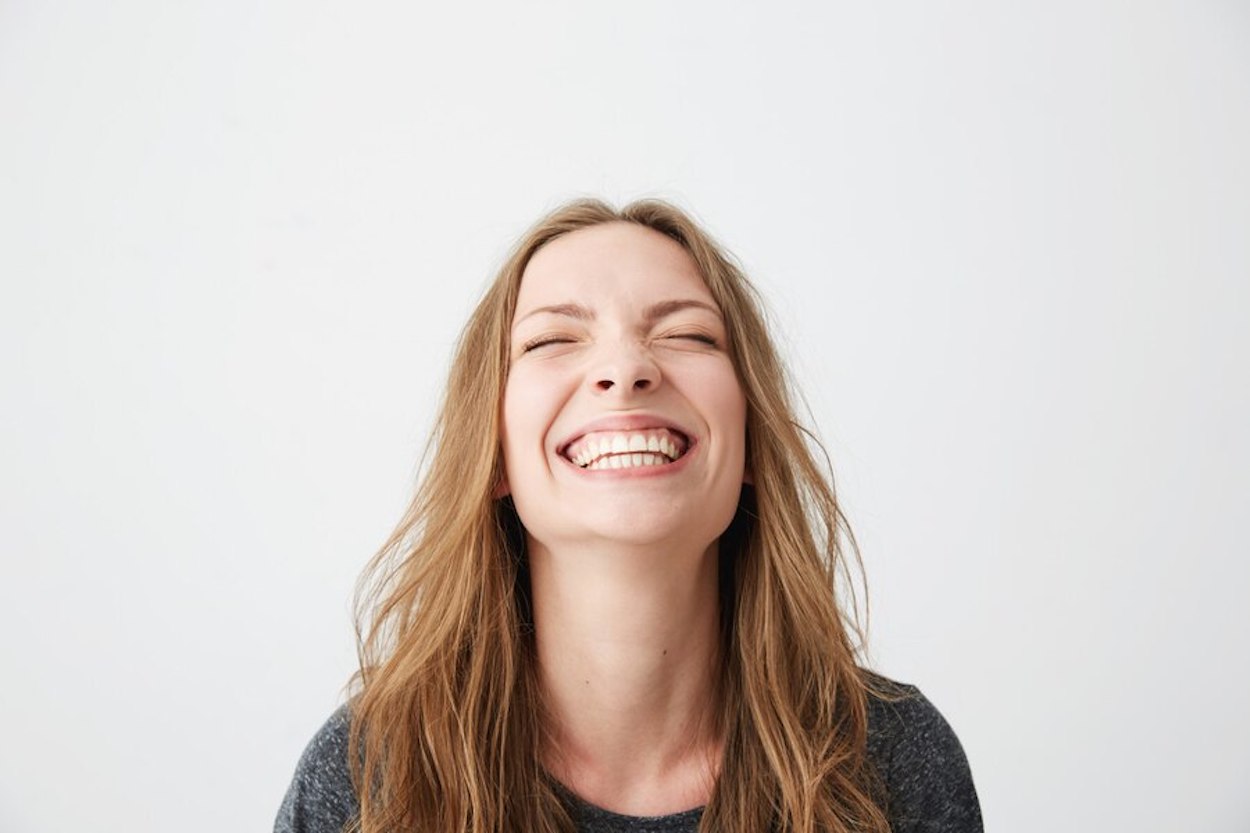 Mujer sonriente