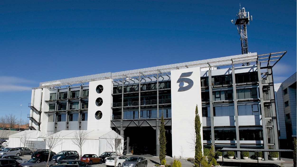 Edificio de Mediaset España. 