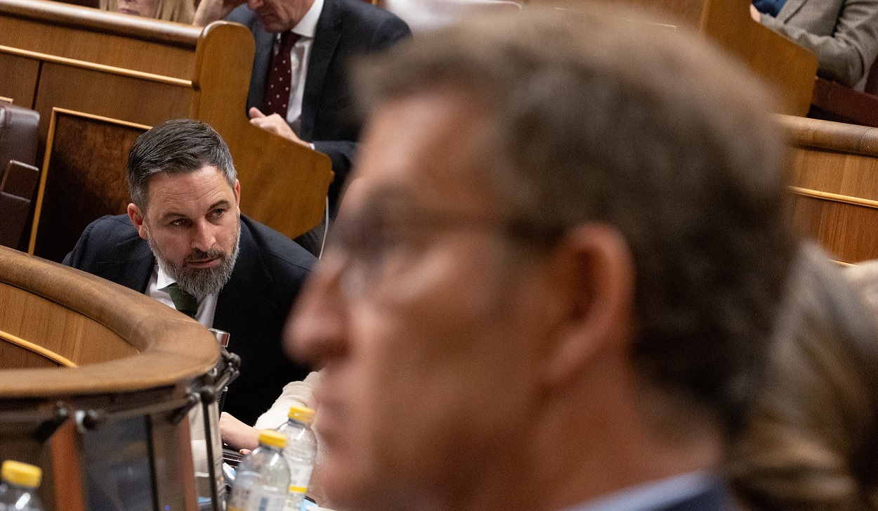 Feijóo, Puigdemont y Abascal votan contra los ciudadanos. EP