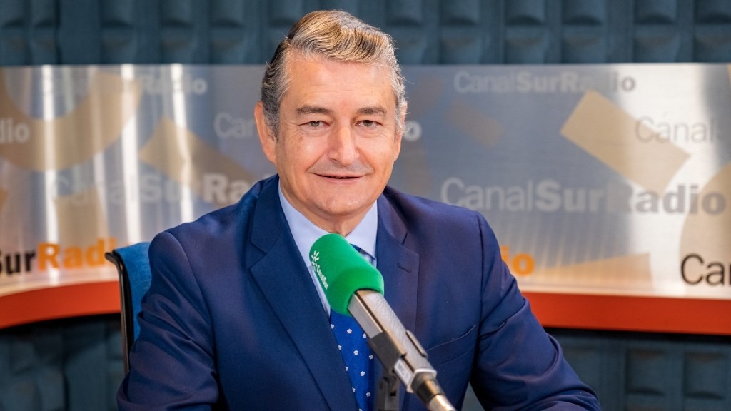 El consejero de la Junta de Andalucía, Antonio Sanz. EP