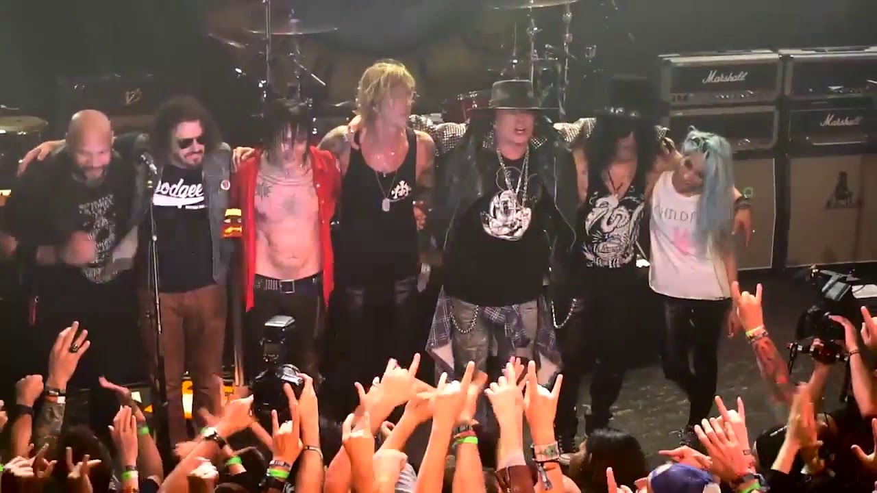 Guns and Roses inician su gira de reencuentro