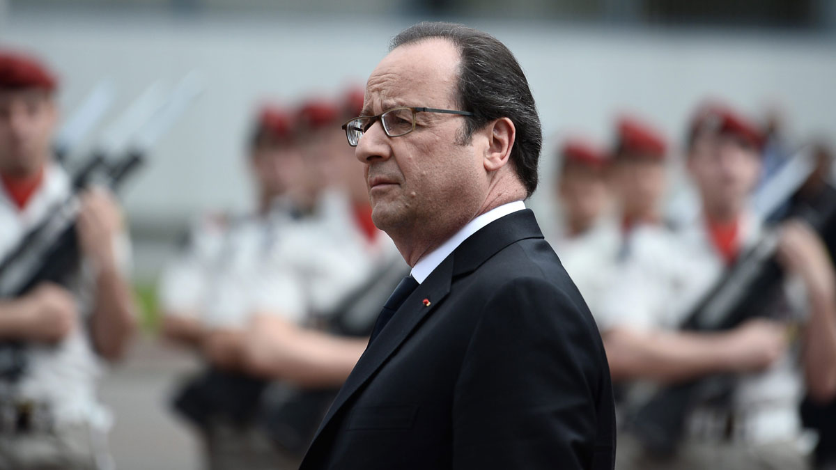 El presidente francés François Hollande