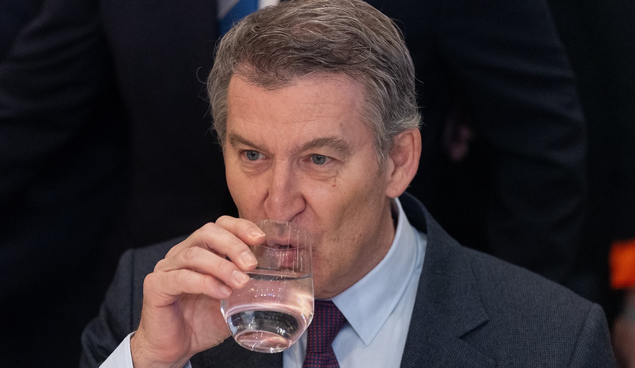 El líder del PP, Alberto Núñez Feijóo. EP. 