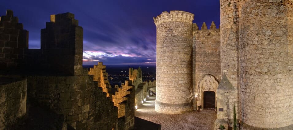 Castillo de Belmonte, situado en el cerro de San Cristóbal (Foto: Ayuntamiento de Belmonte)