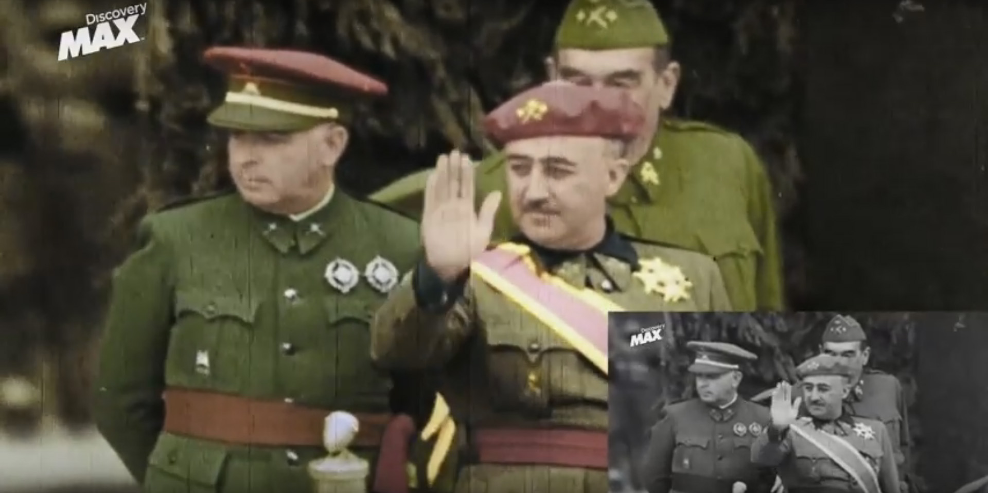 Fragmento del documental de Discovery Max 'España dividida: La Guerra Civil en color'