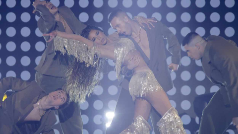 Daniela Blasco, en el Benidorm Fest 2025. RTVE