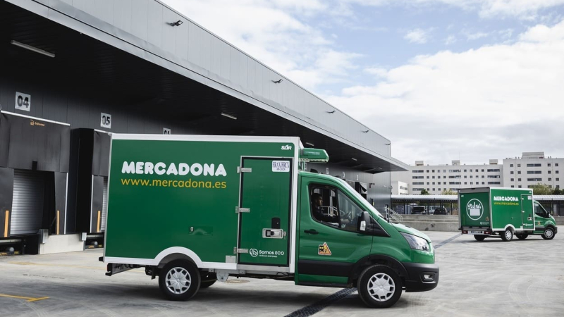 Vehículos de reparto online de Mercadona. EP Vehículos de reparto online de Mercadona. EP