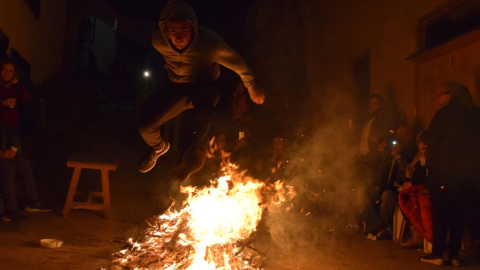 Fiesta de “El bolo” – Santa Lucía (Foto: Turismo de Ayna)