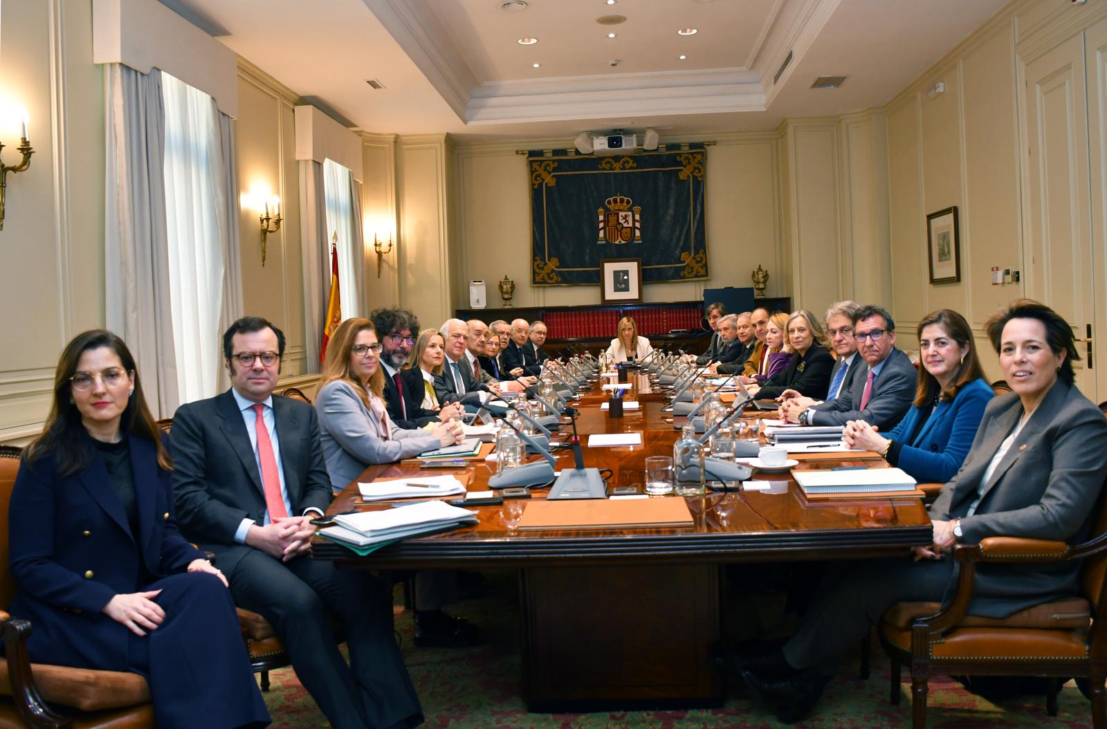 Imagen del pleno del CGPJ.