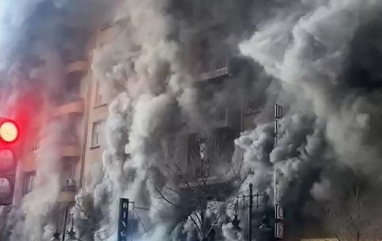 Incendio en Valencia en un bingo. EP