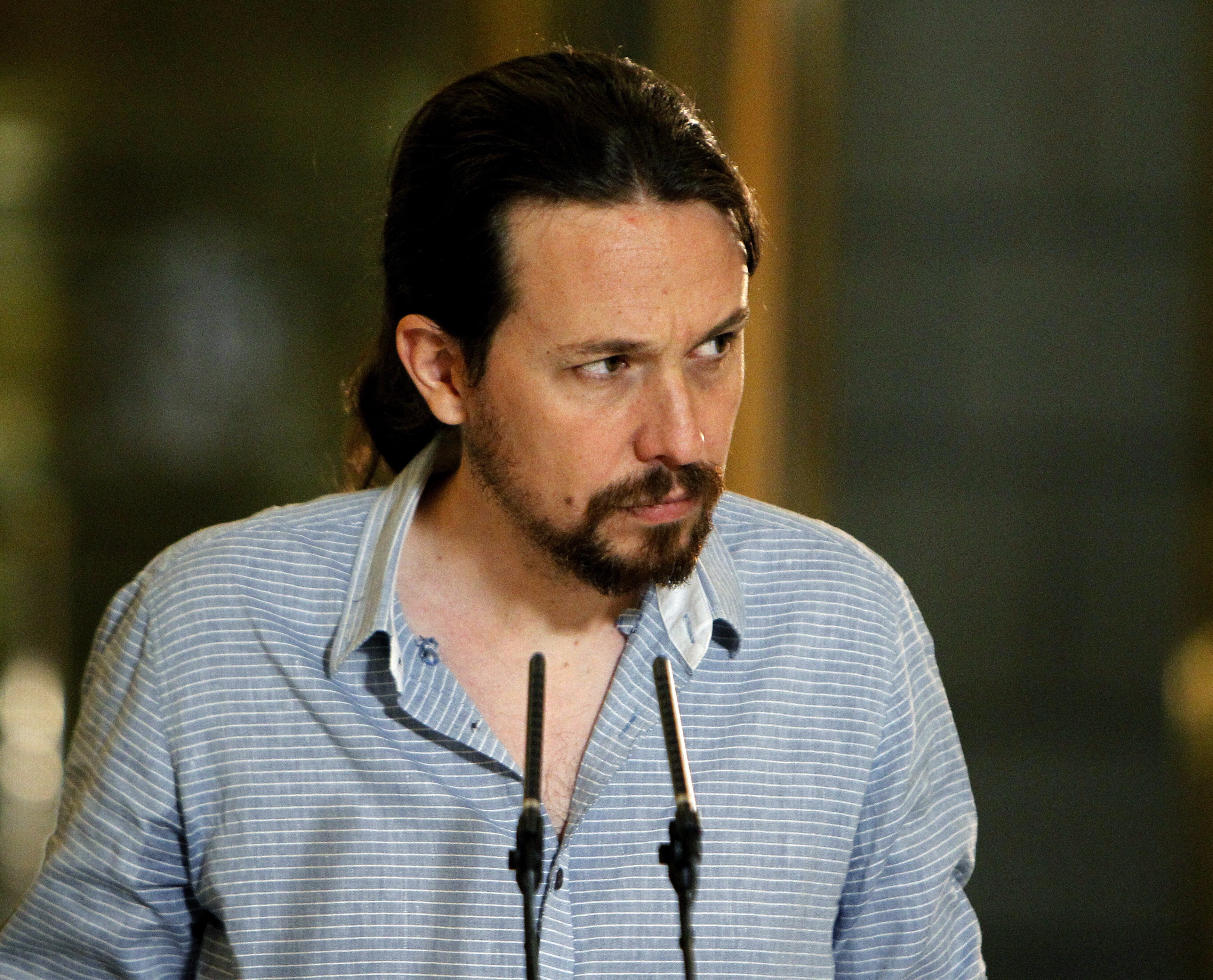 El secretario general de Podemos, Pablo Iglesias.