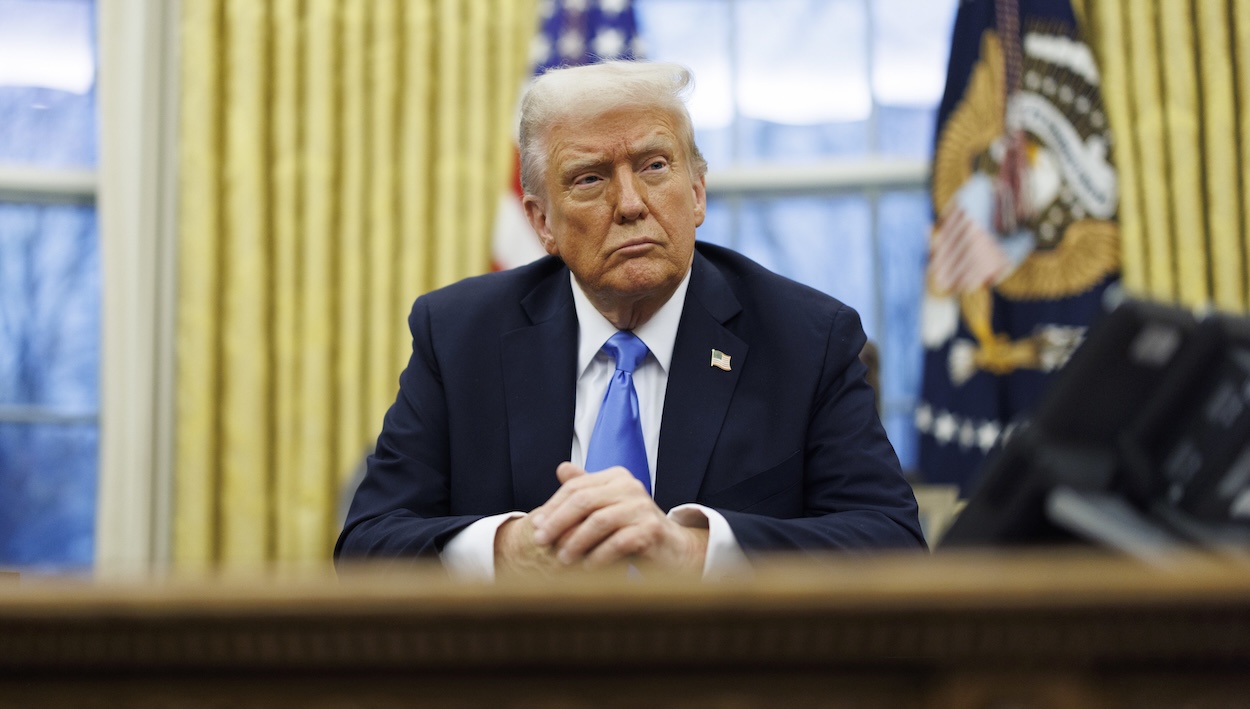 Trump y Putin mantiene una conversación sobre Ucrania. EP