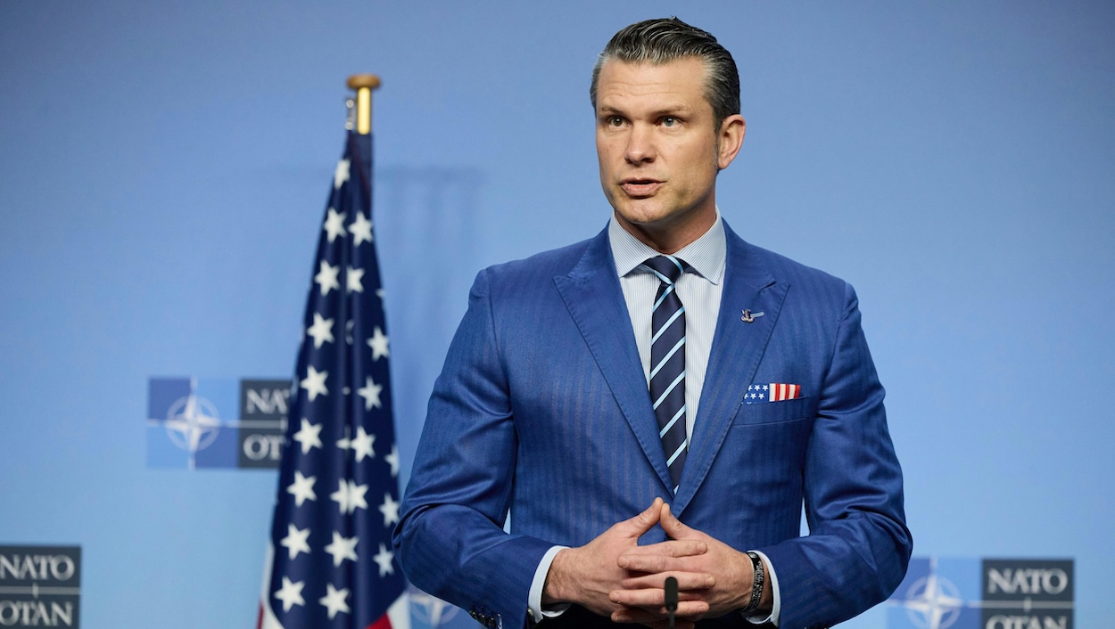 Pete Hegseth habla sobre la negociación de paz en Ucrania. EP