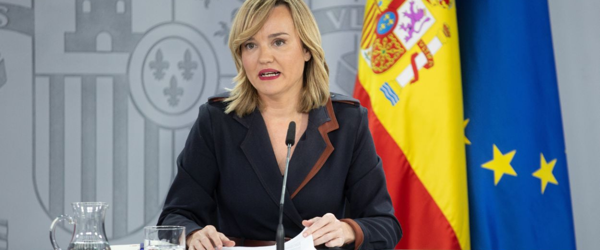 Pilar Alegría denuncia el «machismo repugnante» del que está siendo víctima