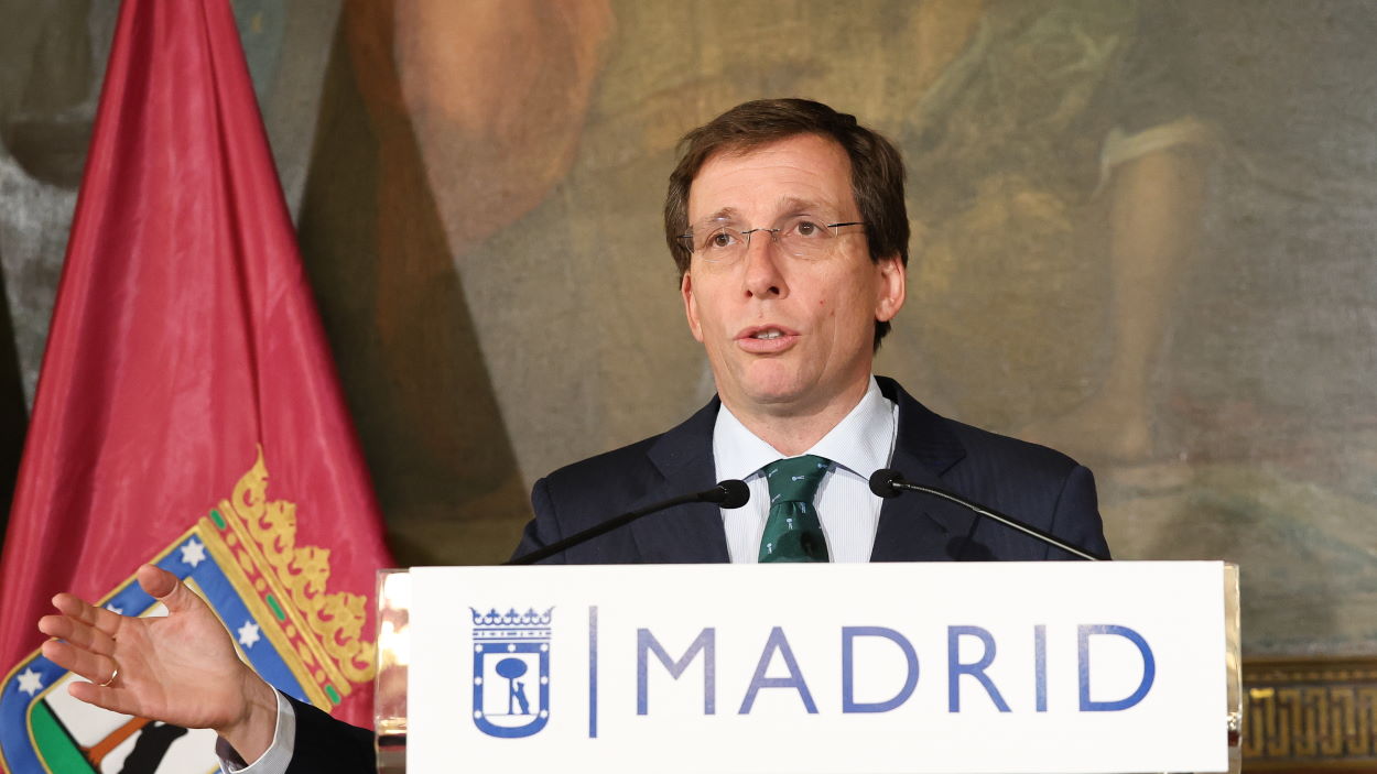 El alcalde de la ciudad de Madrid, José Luís Martínez Almeida. EP.