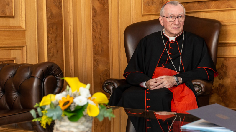 EuropaPress 5424814 secretario estado vaticano pietro parolin visita andorra sede govern EuropaPress 5424814 secretario estado vaticano pietro parolin visita andorra sede govern